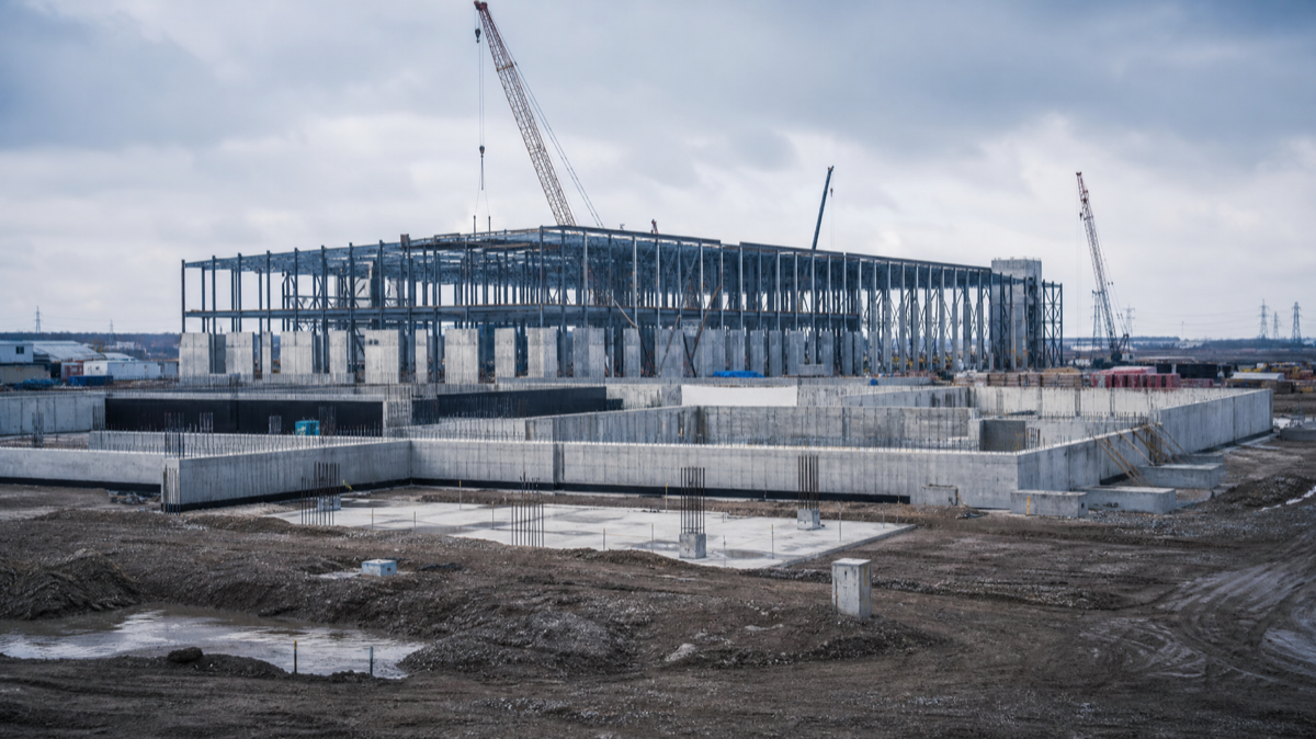 The Port of Dunkirk in northern France — one of three sites where SoftBank will build AI data centers as part of its €45 billion first phase.