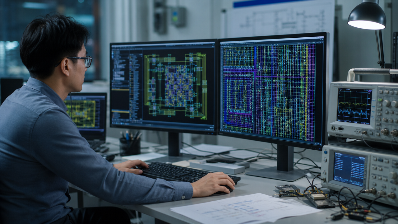 Custom AI silicon ties model architecture, memory, packaging and serving software into the same engineering problem. Image: SUPERBASH_.