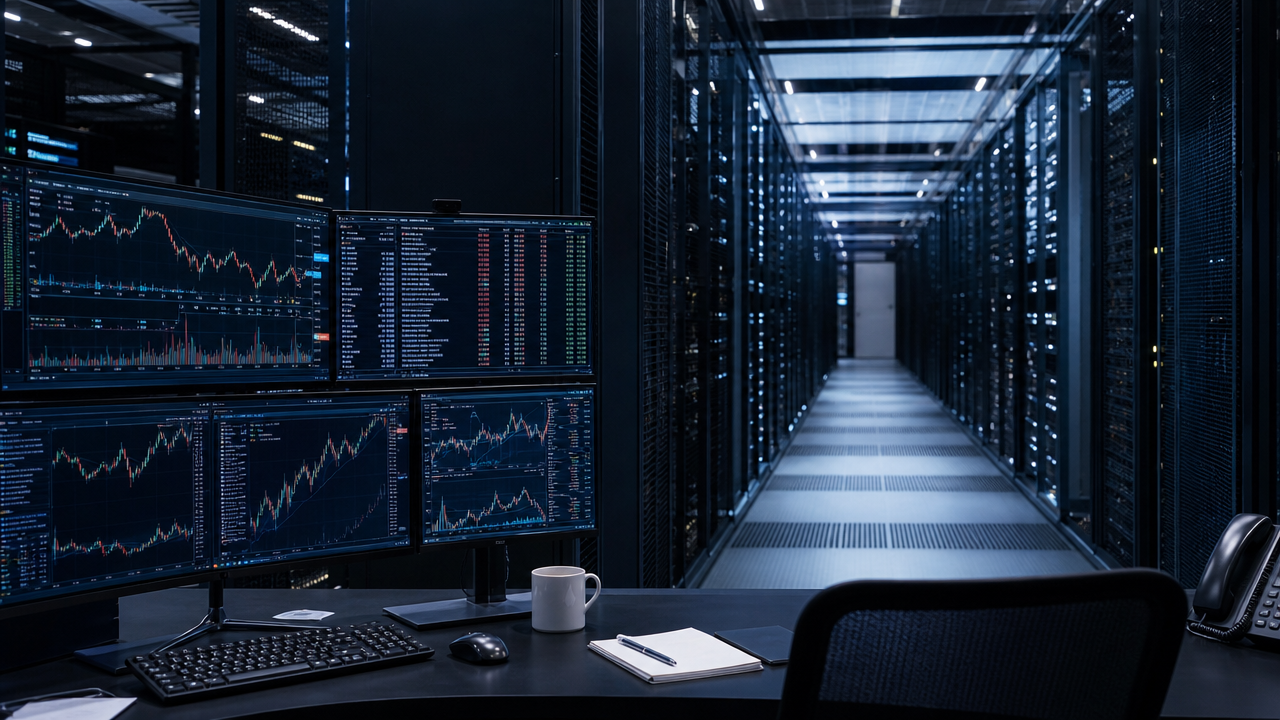 The frontier AI business now sits between software multiples and infrastructure capital intensity. Image: SUPERBASH_.