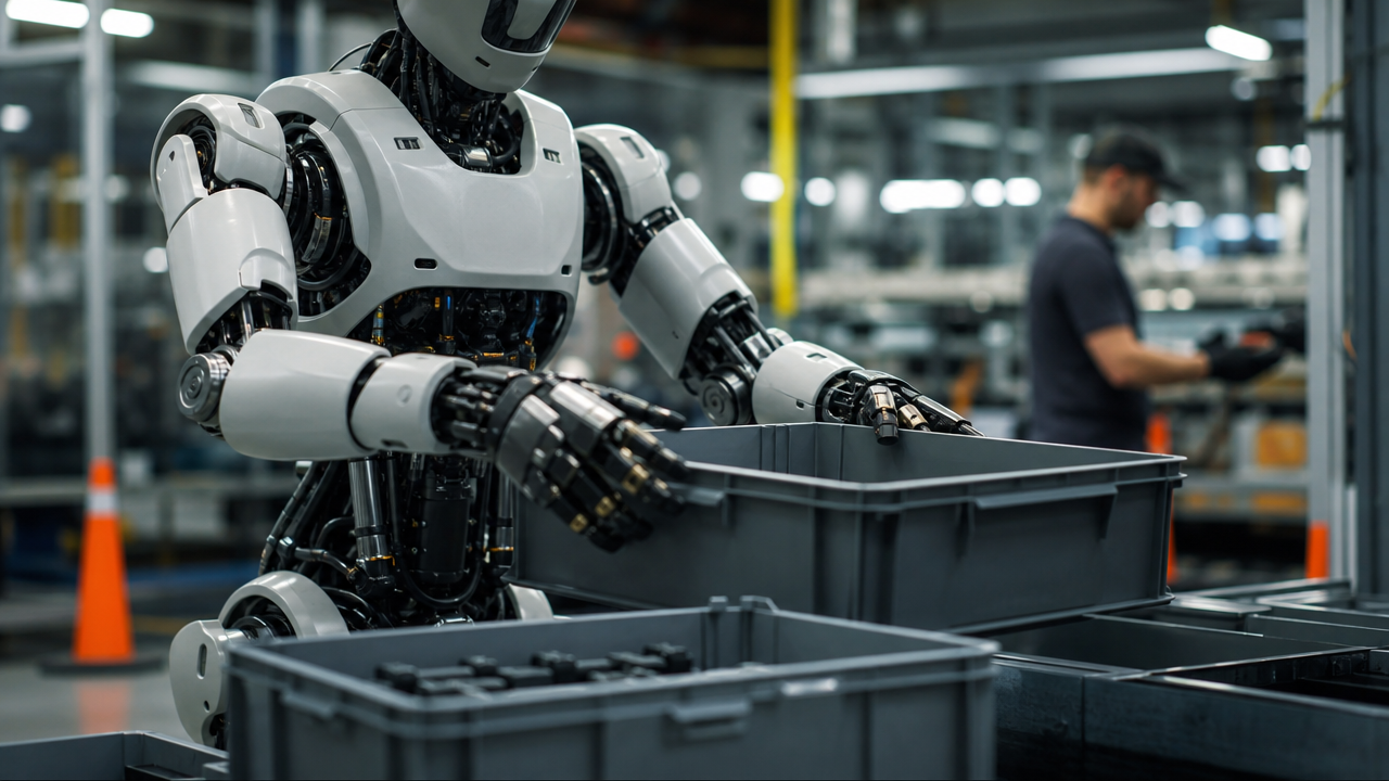Factory robotics only scale when service, safety and reliable task completion keep pace with hardware output. Image: SUPERBASH_.