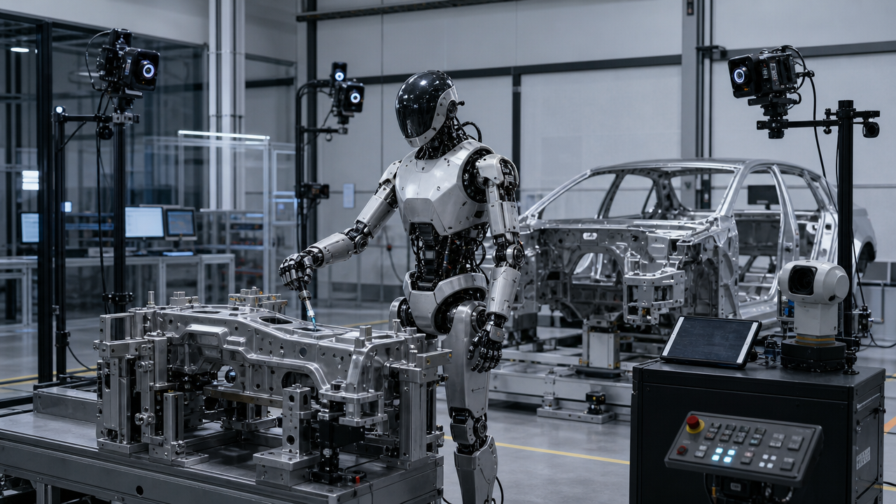 Physical AI only becomes valuable when it can be evaluated under the timing and safety constraints of a real deployment. Image: SUPERBASH_.