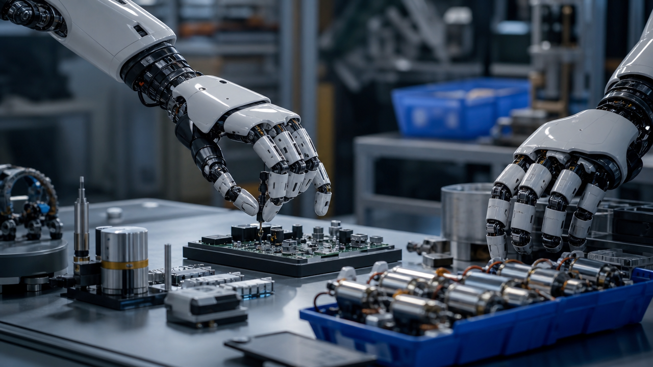 China's Dexterous Robot Hands Show Where The Humanoid Race Is Really Moving