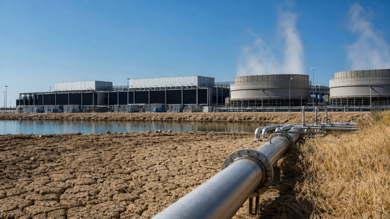 Data Center Cooling Becomes A Local Planning Fight In The AI Boom