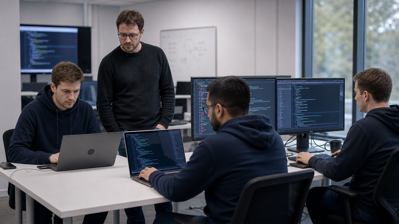 Coding agents create value when they can work inside the development and review loops teams already trust. Image: SUPERBASH_.