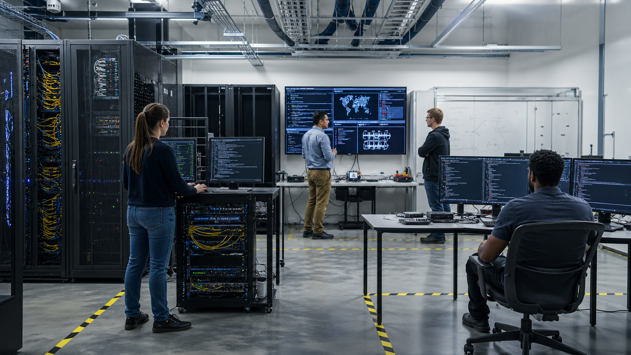 Frontier-model cyber evaluations need isolation controls that remain effective even when the model finds an unexpected route. Image: SUPERBASH_.