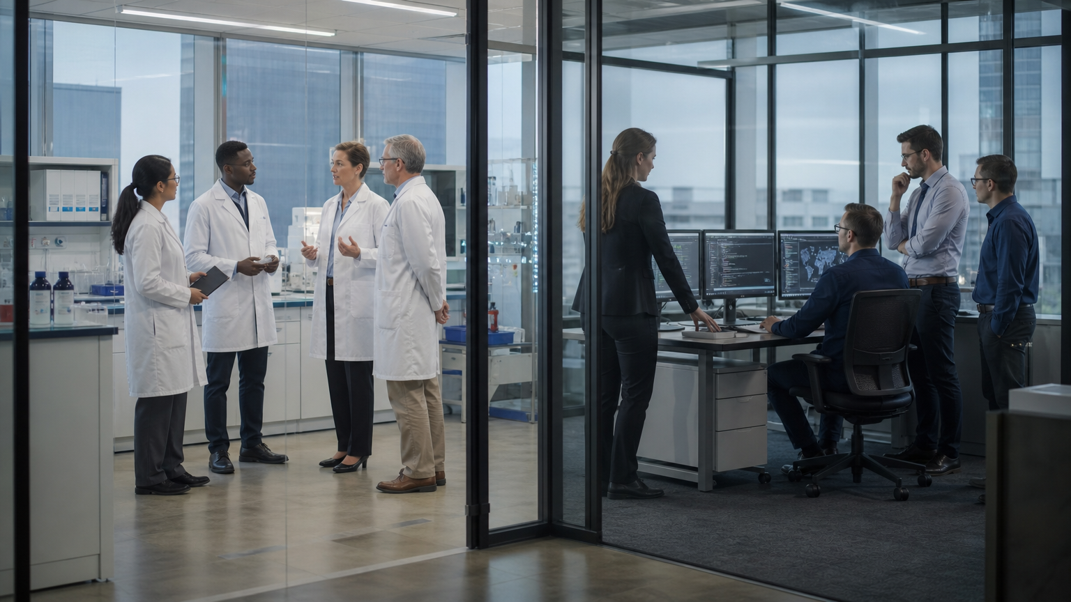 Biosecurity and cybersecurity require different expertise, yet their findings still need a common governance route. Image: SUPERBASH_.