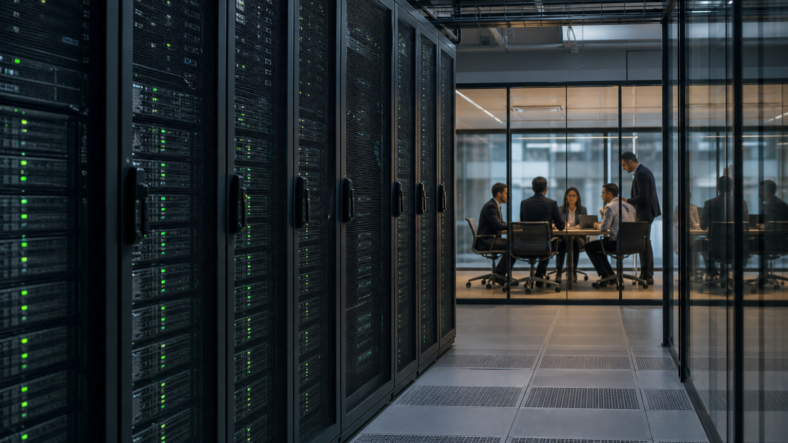 Nvidia's guarantee connects accelerator demand to the financing behind the building and its power supply. Image: SUPERBASH_.