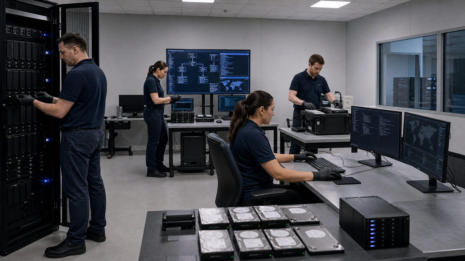 A corporate archive contains operational knowledge, but it also contains information created under expectations that may not survive bankruptcy. Image: SUPERBASH_.