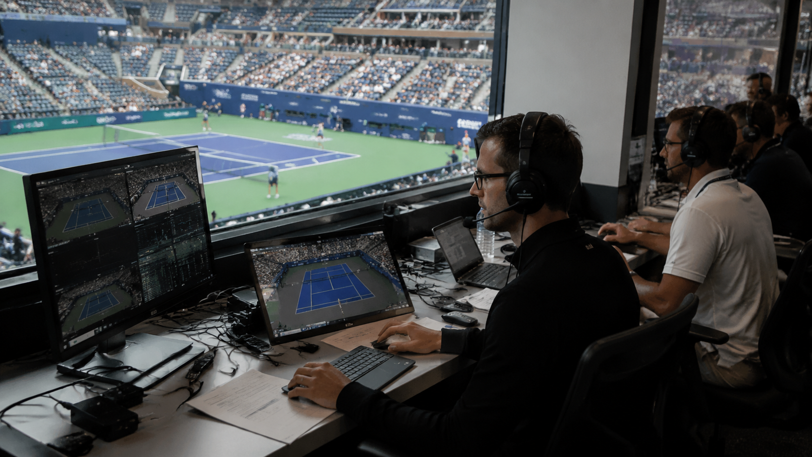 The AI systems will process player performance data, historical statistics, and live match metrics to generate insights for broadcast overlays and mobile applications during the tournament. Image: SUPERBASH_.