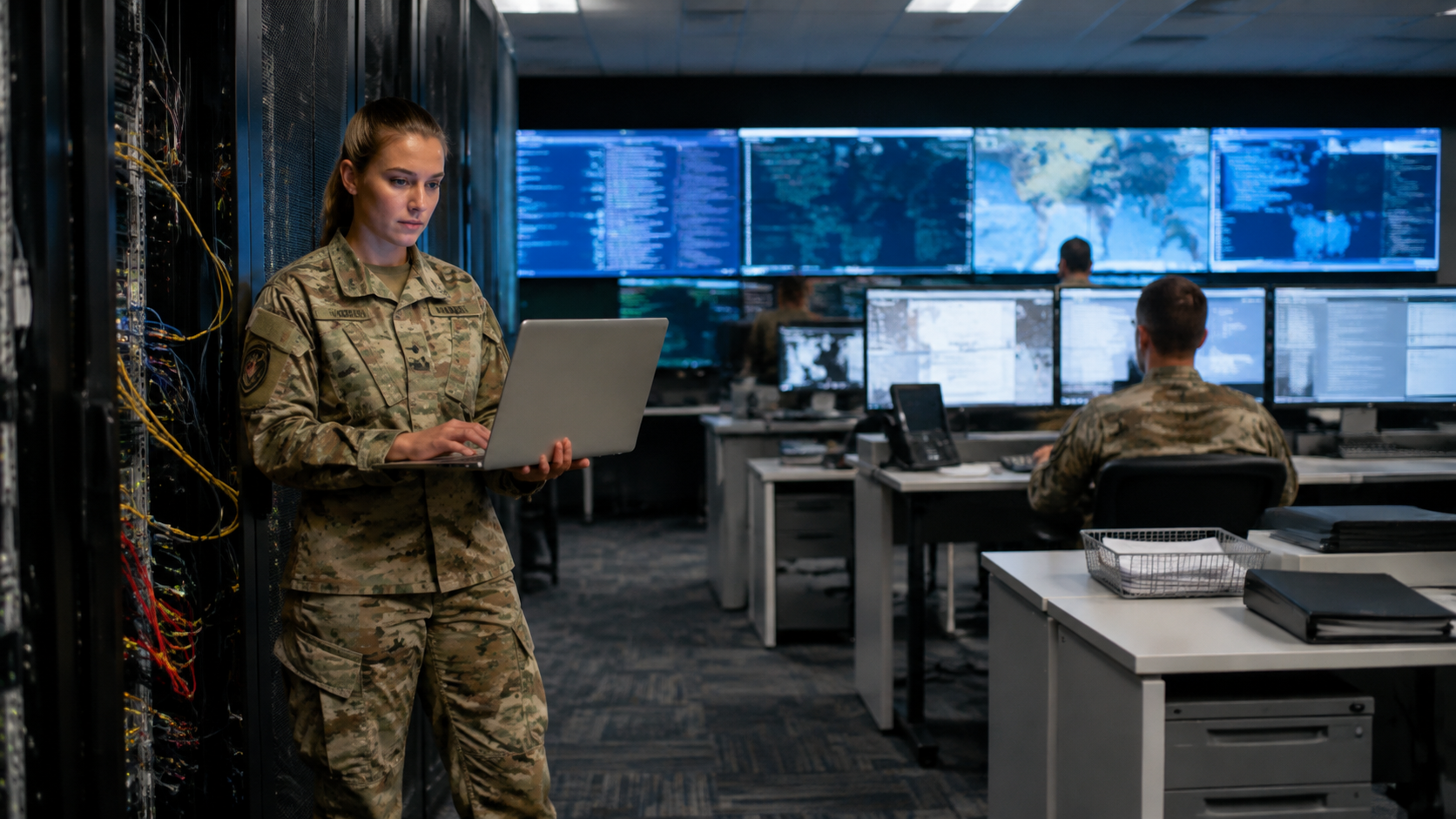 British defence officials announced the partnership with Ukraine's Avengers AI lab as a means to accelerate development of artificial intelligence systems for protecting critical infrastructure. Image: SUPERBASH_.