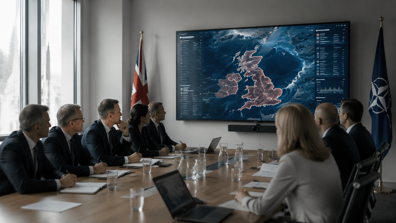 The partnership reflects NATO allies' broader adoption of artificial intelligence for infrastructure defence, though questions remain about oversight mechanisms and civilian impact assessments. Image: SUPERBASH_.