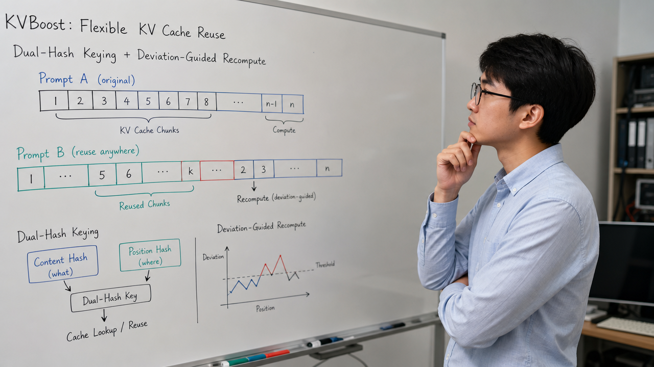 KVBoost Proposes Flexible Cache Reuse in LLM Inference Without Position Constraints