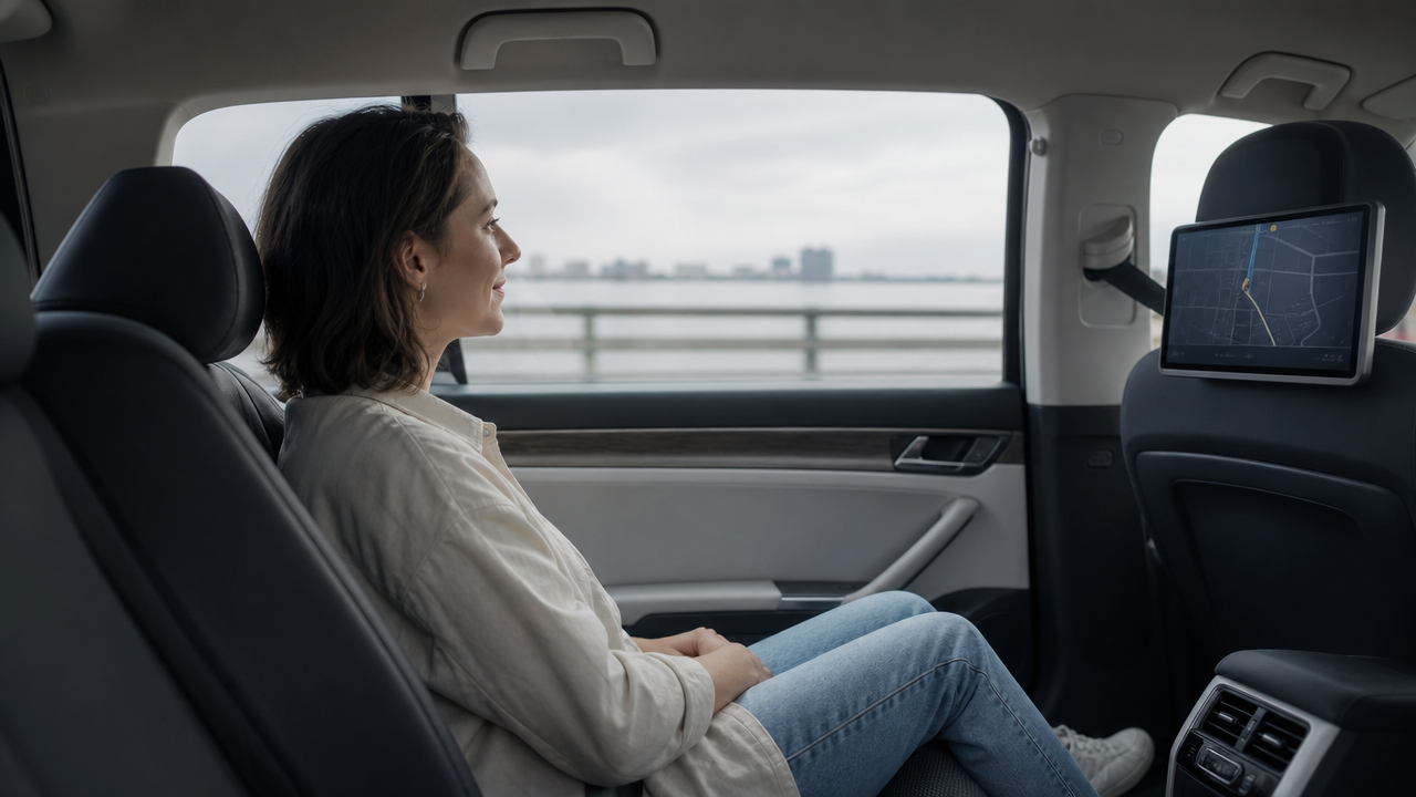 The motion planner's architecture constrains passenger preferences within safety boundaries while mapping natural language input to motion parameters. Image: SUPERBASH_.