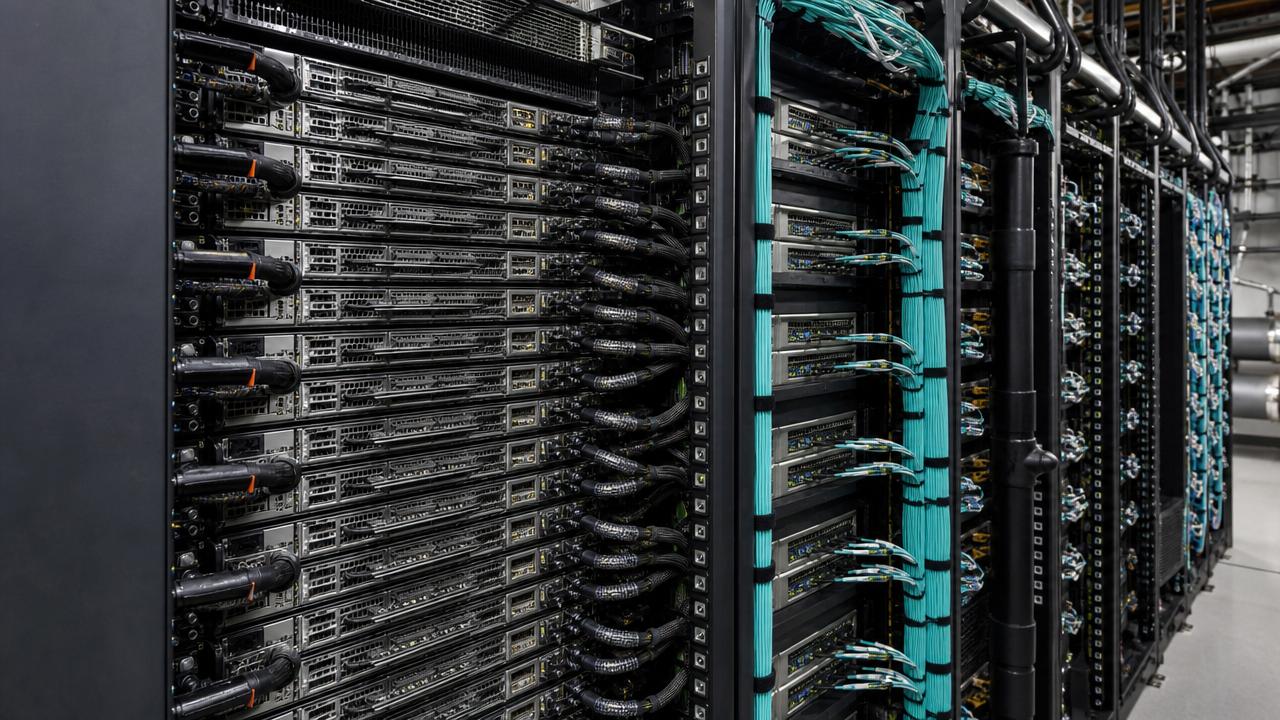 At rack scale, memory placement and interconnect bandwidth determine how effectively accelerators stay occupied. Image: SUPERBASH_