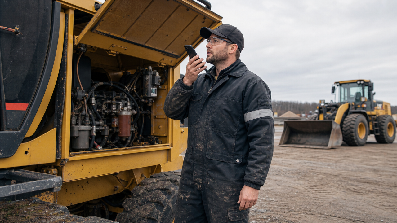 Connected equipment data gives industrial AI a foundation in maintenance history, machine state and real operating conditions. Image: SUPERBASH_