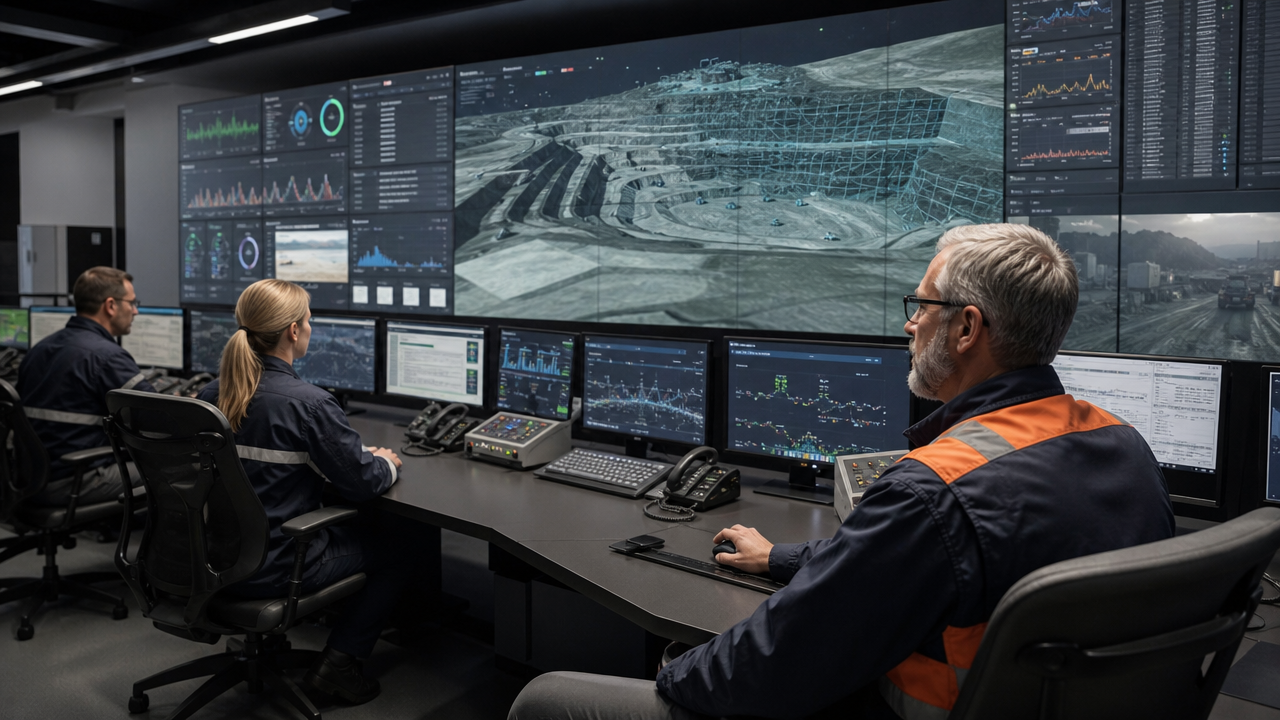 Caterpillar's deployment model pairs automation with operator expertise and workforce retraining. Image: SUPERBASH_