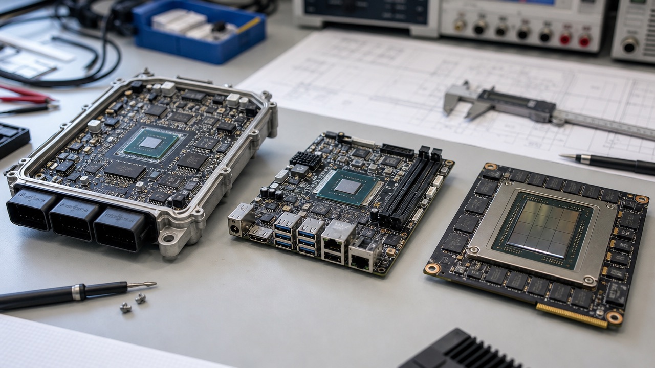 The partnership spans rack-scale custom accelerators, local AI computers and software-defined vehicles.