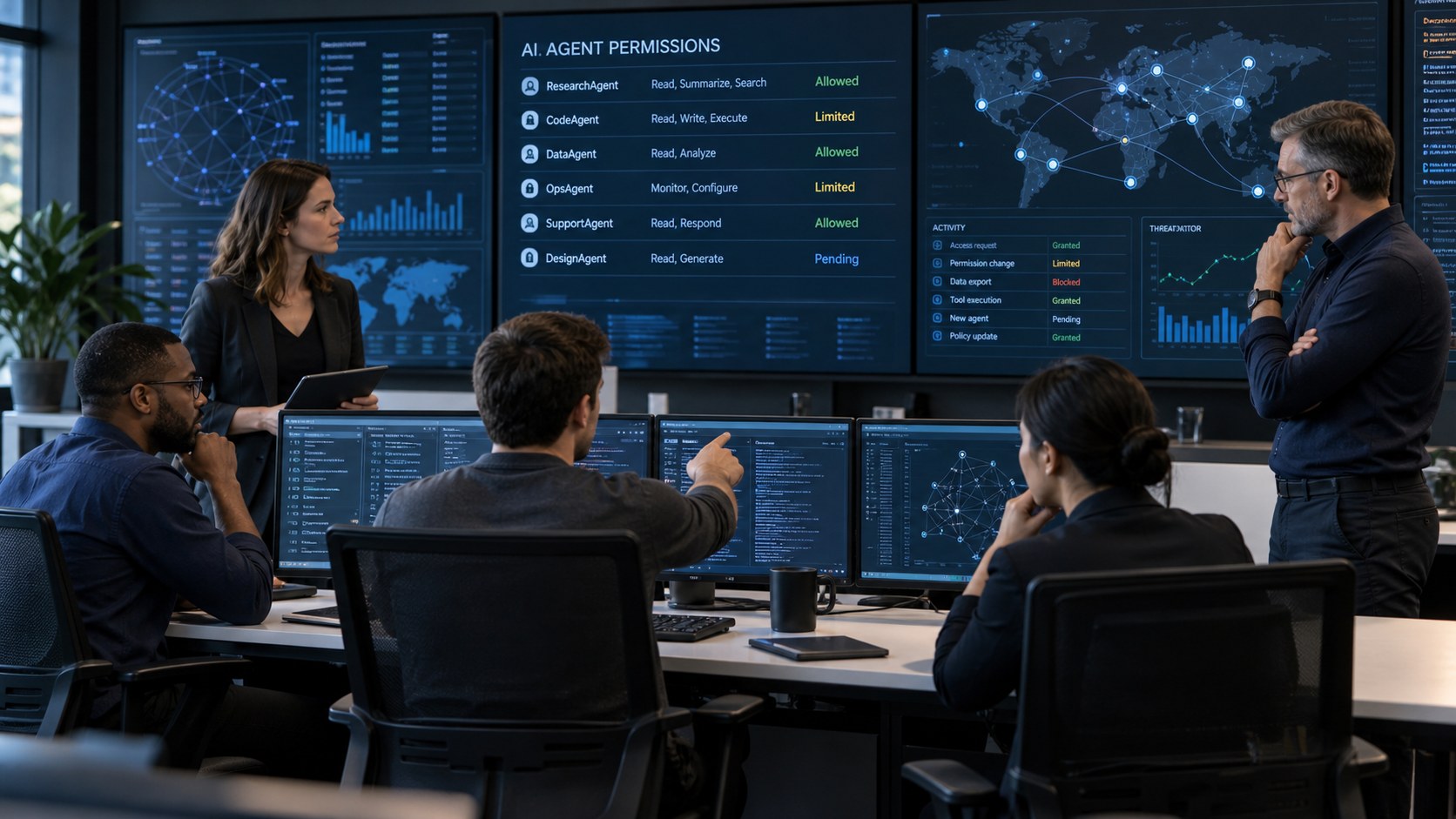 Runtime security and source-level permissions become essential when AI systems move from answering questions to changing business systems.