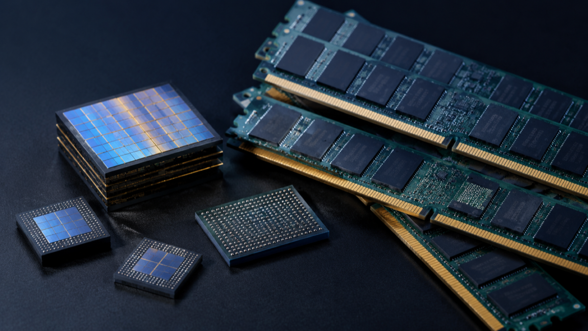 SK Hynix's HBM3E chips — the high bandwidth memory architecture that powers Nvidia's H100 and H200 AI accelerators — have become the most sought-after component in the global semiconductor supply chain. (Source: SK Hynix)