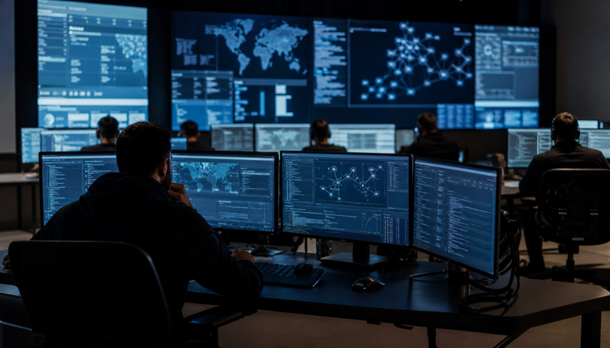 Security operations centers are increasingly relying on AI-assisted monitoring to keep pace with AI-powered attacks.
