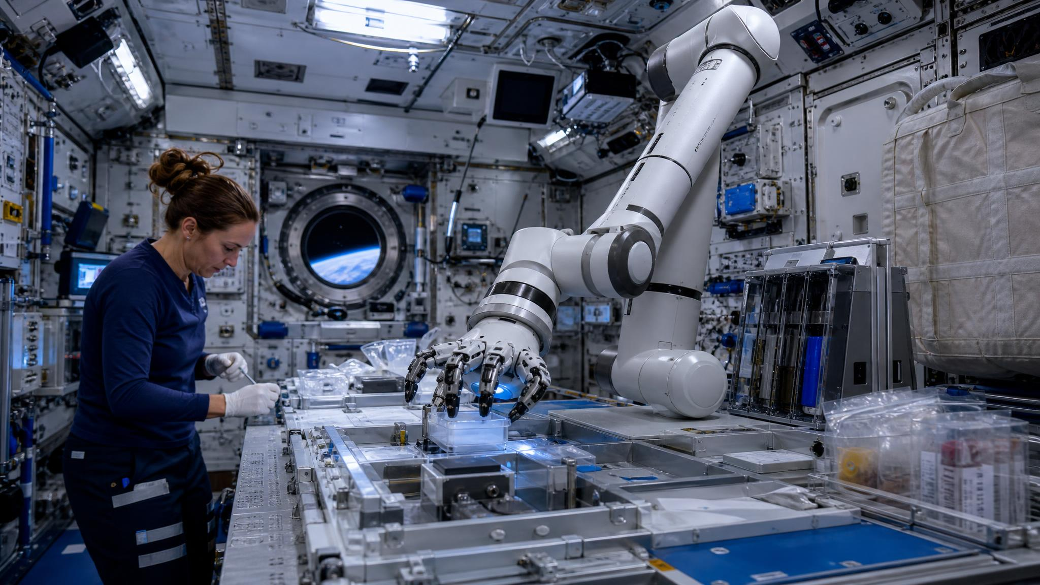 Honda and Redwire Develop Dexterous Robots for Commercial Space Stations