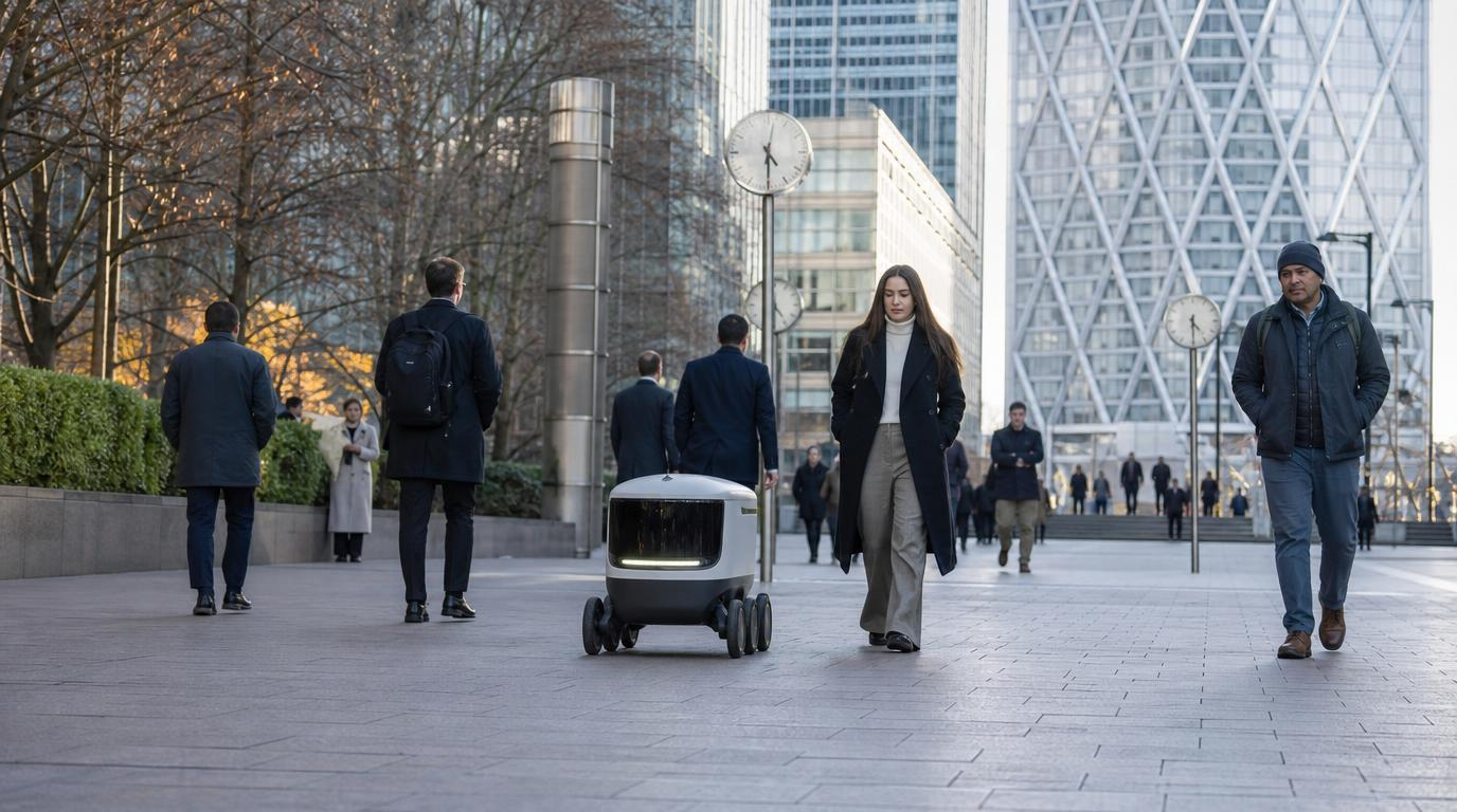 Deliveroo and Coco Robotics Plan UK Sidewalk-Delivery Rollout