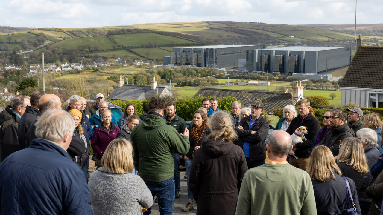 North Devon Residents Push Back Against a Vast AI Data Center